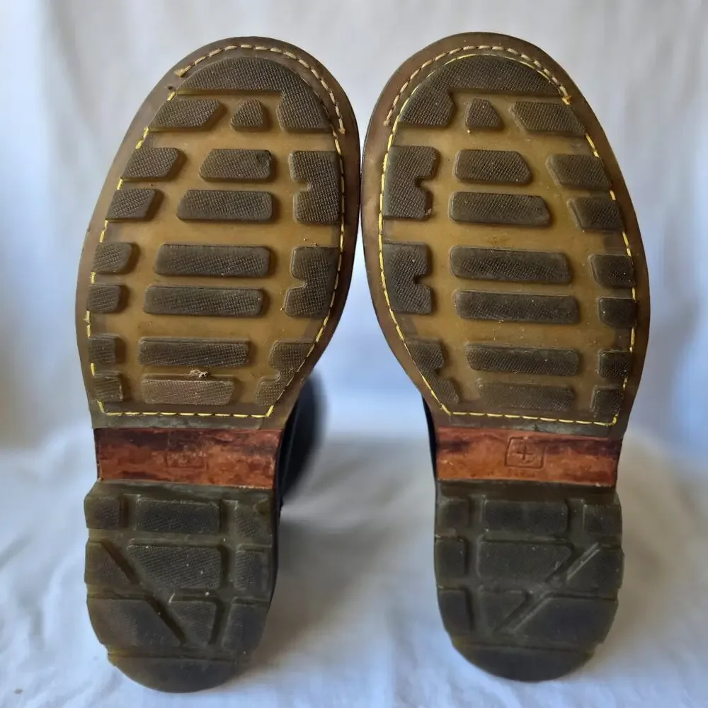 Vintage Dr Martens 11539 Men's Lace Up Ankle Boots Brown Size 11